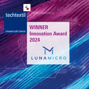 LunaMicro is a winner for the Techtextil Innovation Award 2024
